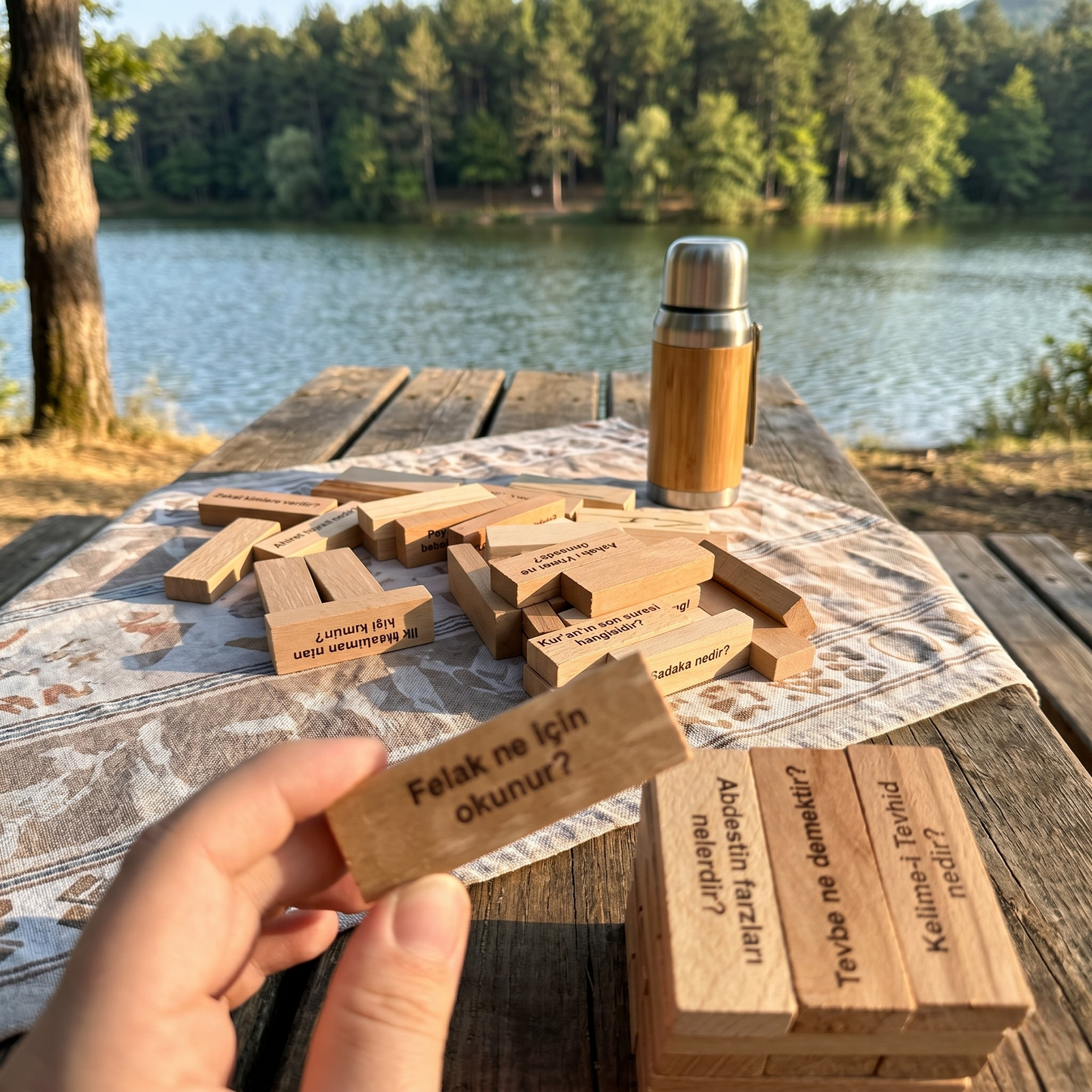 İslamik Jenga | İslami Eğitici Oyun
