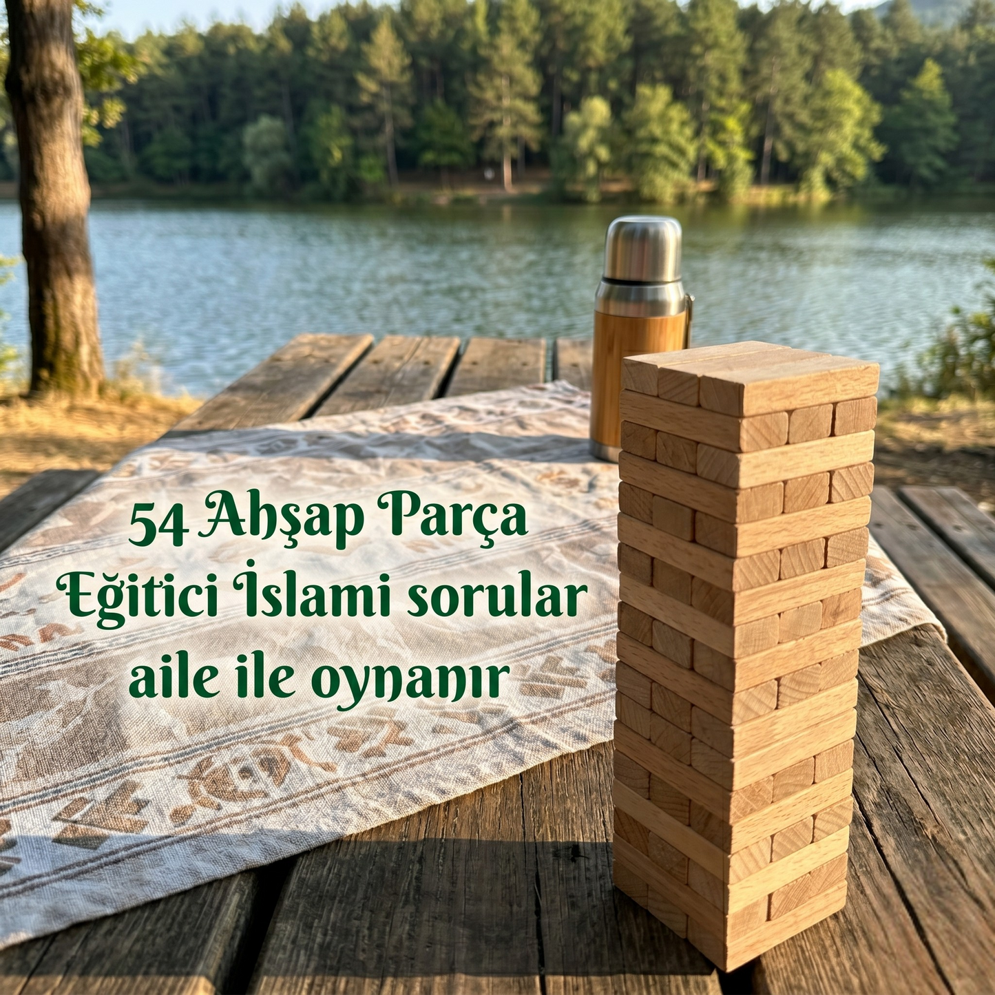 İslamik Jenga | İslami Eğitici Oyun